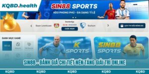 Sin88 - Đánh Giá Chi Tiết Nền Tảng Giải Trí Online 27 Sin88